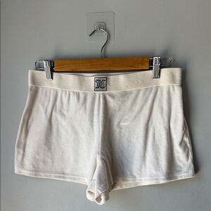 Juicy Couture Shorts Sleepwear Bling Velour Pale Pink